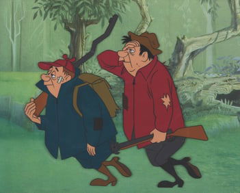 A “No Hunting" Original Production Cel.