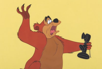 A “Bearly Asleep" Original Production Cel.