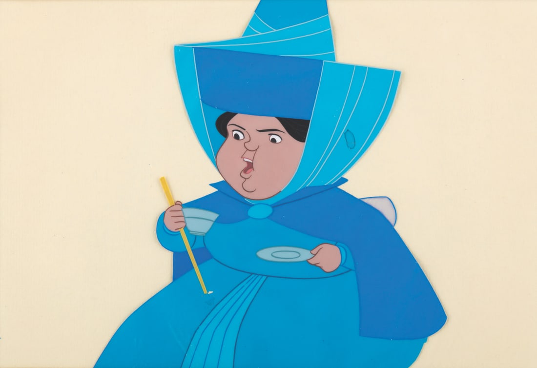 A “Sleeping Beauty" Original Production Cel. (1 of 1)