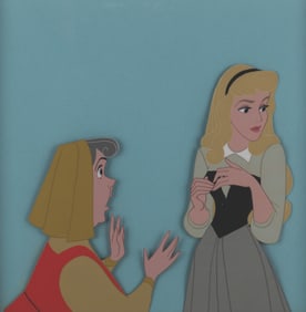 A "Sleeping Beauty" Multi-Layer Original Production Cel.