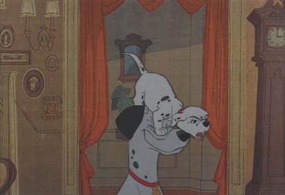 A "One Hundred and One Dalmatians" Original Production Cel.
