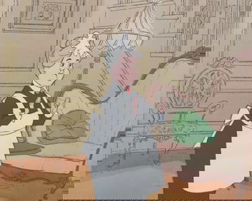A "One Hundred and One Dalmatians" Original Production Cel.
