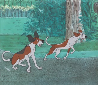 A "Mary Poppins" Hounds Production Cel.