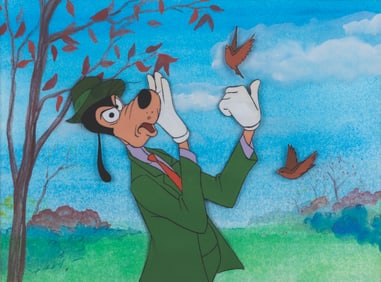 A "Goofy's Freeway Troubles" Production Cel.