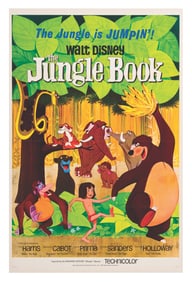 An Original Release One-Sheet for “The Jungle Book.