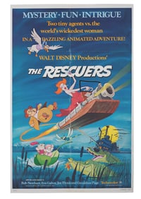 A One-Sheet for "The Rescuers."