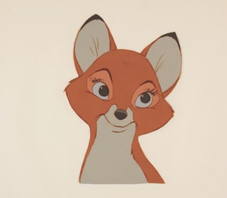 A "Fox and the Hound" Original Production Cel.