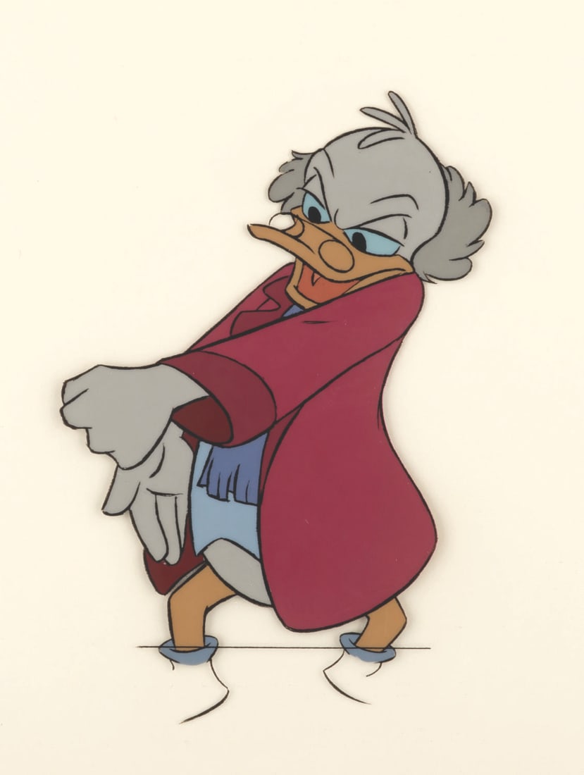 A "Mickey's Christmas Carol" Original Production Cel. (1 of 3)