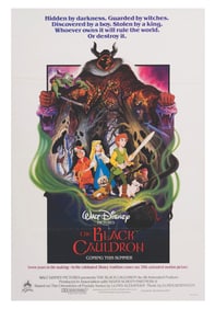 A One-Sheet for "The Black Cauldron."