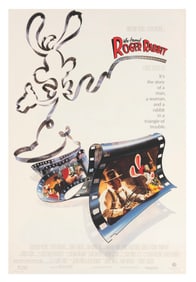 A "Who Framed Roger Rabbit" One-Sheet.