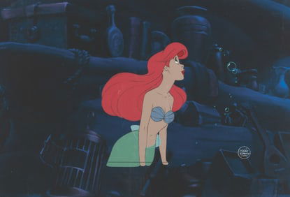 An Original Production Cel from “The Little Mermaid.
