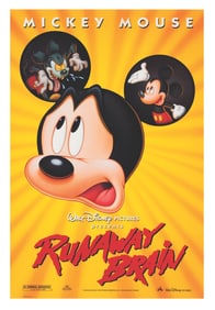 A "Runaway Brain" One-Sheet.