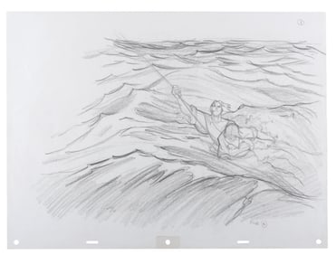 A "Pocahontas" Production Layout Drawing.