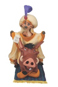 A Disney Store Timon and Pumbaa Display Figure.