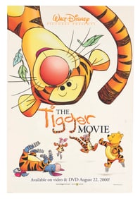 A Home Video Release One-Sheet for "The Tigger Movie."