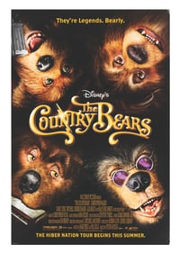 A One-Sheet for "The Country Bears."
