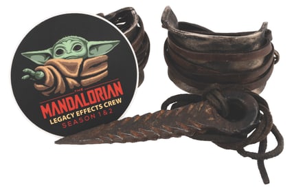 “The Mandalorian" Costume Pieces and Crew Decal.