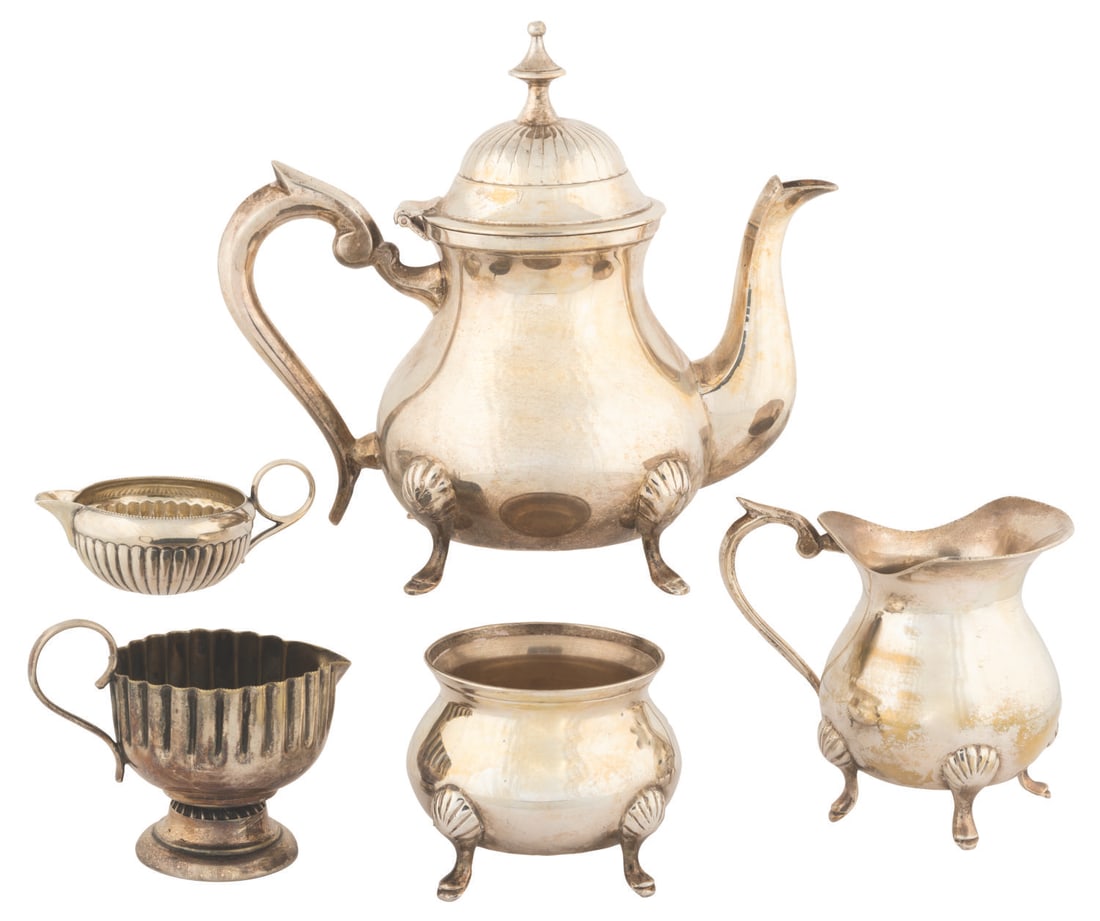 A Collection of Nickel Silver “Pirates of the Caribbean" Treasure Props. (1 of 11)