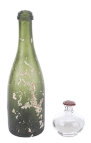 A Pair of "Pirates of the Caribbean" Prop Bottles.