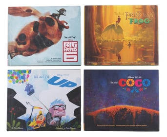 A Collection of Multi-Signed Disney Art Books.