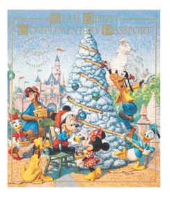 A Charles Boyer Team Disney Complimentary Passport.