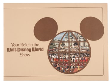 A “Your Role in the Walt Disney World Show" Booklet.