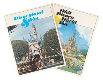 A Pair of Disney Parks & You Cast Member Booklets.