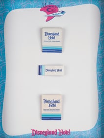 Three Disneyland Hotel Matchbooks.