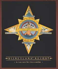 A Disneyland Resort Limited Edition Pin Set.