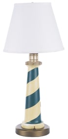A Paradise Pier Hotel Lighthouse Desk Lamp.