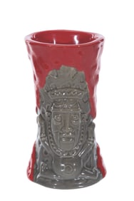 A 4th Edition Trader Sam's Enchanted Tiki Bar Krakatoa Mug.