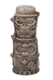 A 1st Edition Trader Sam's Enchanted Tiki Bar Hitchhiking Ghost Mug.