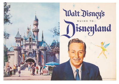 A 1958 Walt Disney's Guide to Disneyland.