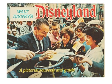 A 1968 Walt Disney's Disneyland Pictoral Guide.