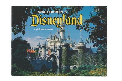 A 1981 Walt Disney's Disneyland Pictorial Souvenir Book.