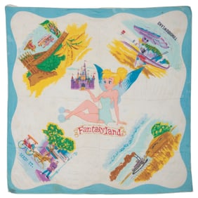 An Early Disneyland Tinker Bell Scarf.