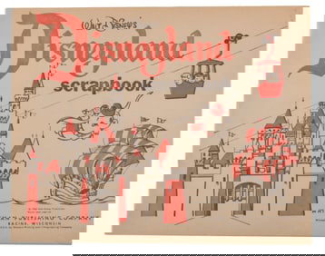A Walt Disney’s Disneyland Scrapbook.