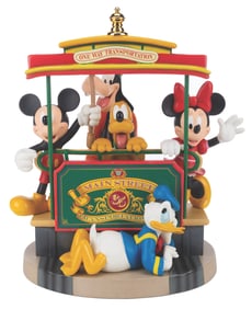A Mickey and Friends Main Street Trolley Big Fig.