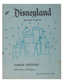 A University of Oregon Disneyland Junior Weekend Program.