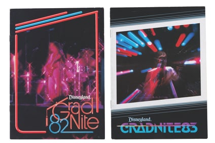 A Pair of 1982/83 Grad Nite Souvenir Programs.