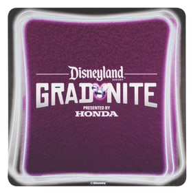 A Disneyland Grad Nite Sign.