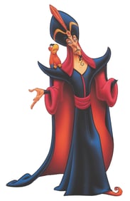 A Jafar Oogie Boogie Bash Display.