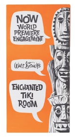 A Walt Disney’s Enchanted Tiki Room Premiere Brochure.