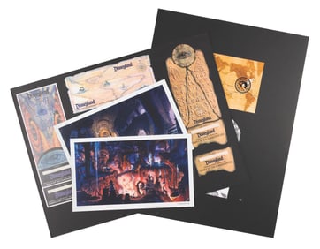 Indiana Jones Attraction Concept Art.