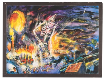 An Indiana Jones Adventure Spirit of Mara Concept art Print