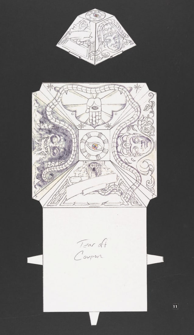 Indiana Jones Adventure Commemorative Passport Concept Art. (1 of 2)