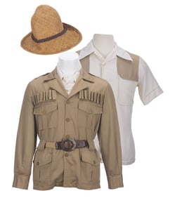An Indiana Jones Adventure Cast Member Costume.