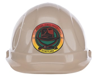 An Indiana Jones Adventure Hard Hat.
