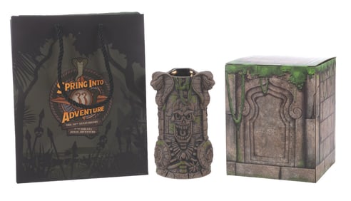 A Club 33 Indiana Jones Adventure 30th Anniversary Tiki Mug.