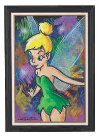 An Original Dick Duerrstein Tinker Bell Painting.